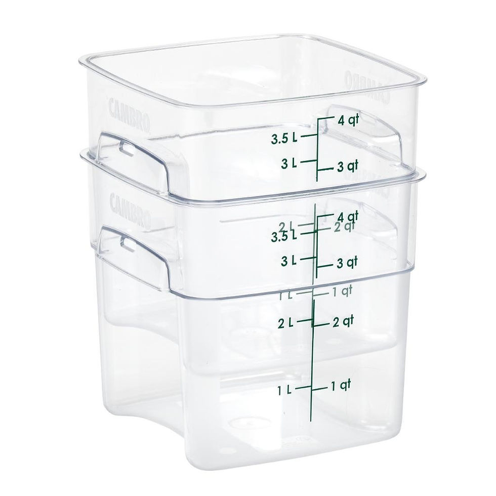 Cambro FreshPro Camsquare Lebensmittelbehälter 3.8Ltr