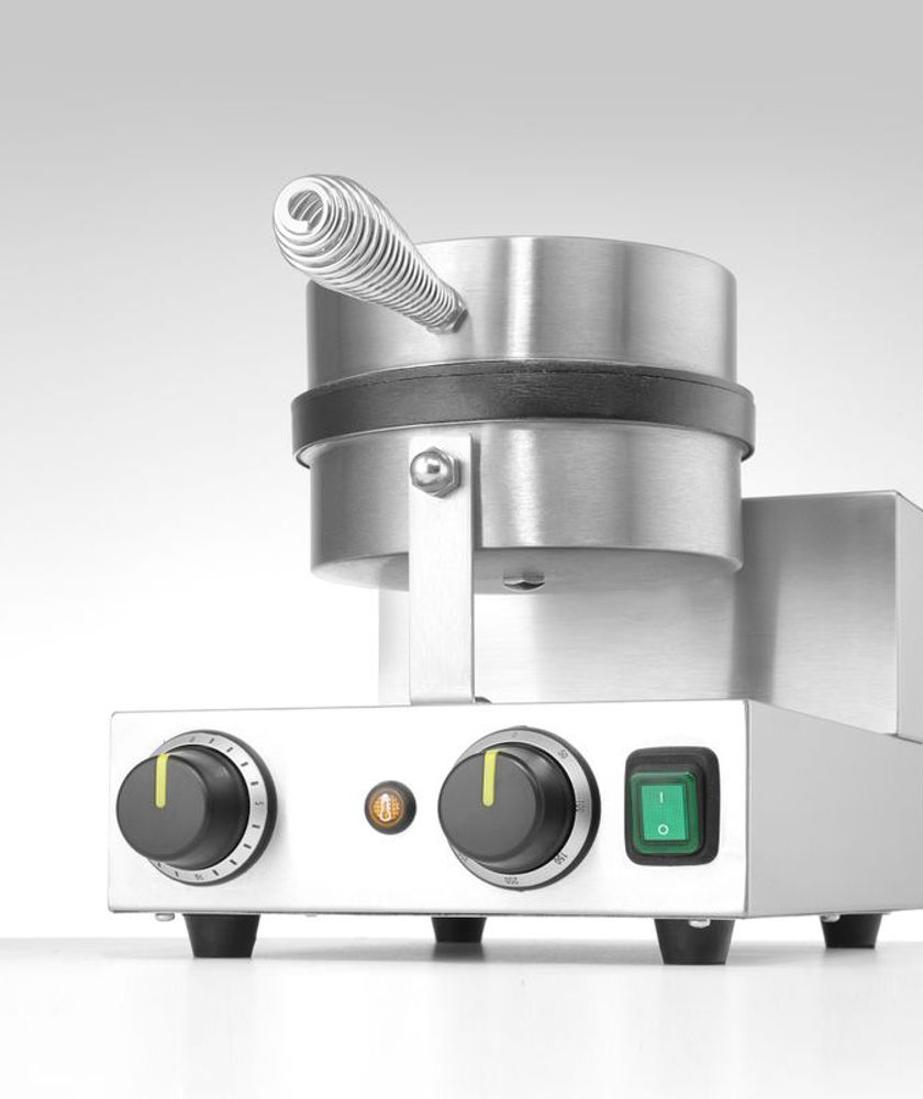 Waffeleisen rund, HENDI, 230V/1000W, 250x491x(H)285mm