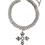 Thumbnail: OHT CRYSTAL CROSS NECKLACE