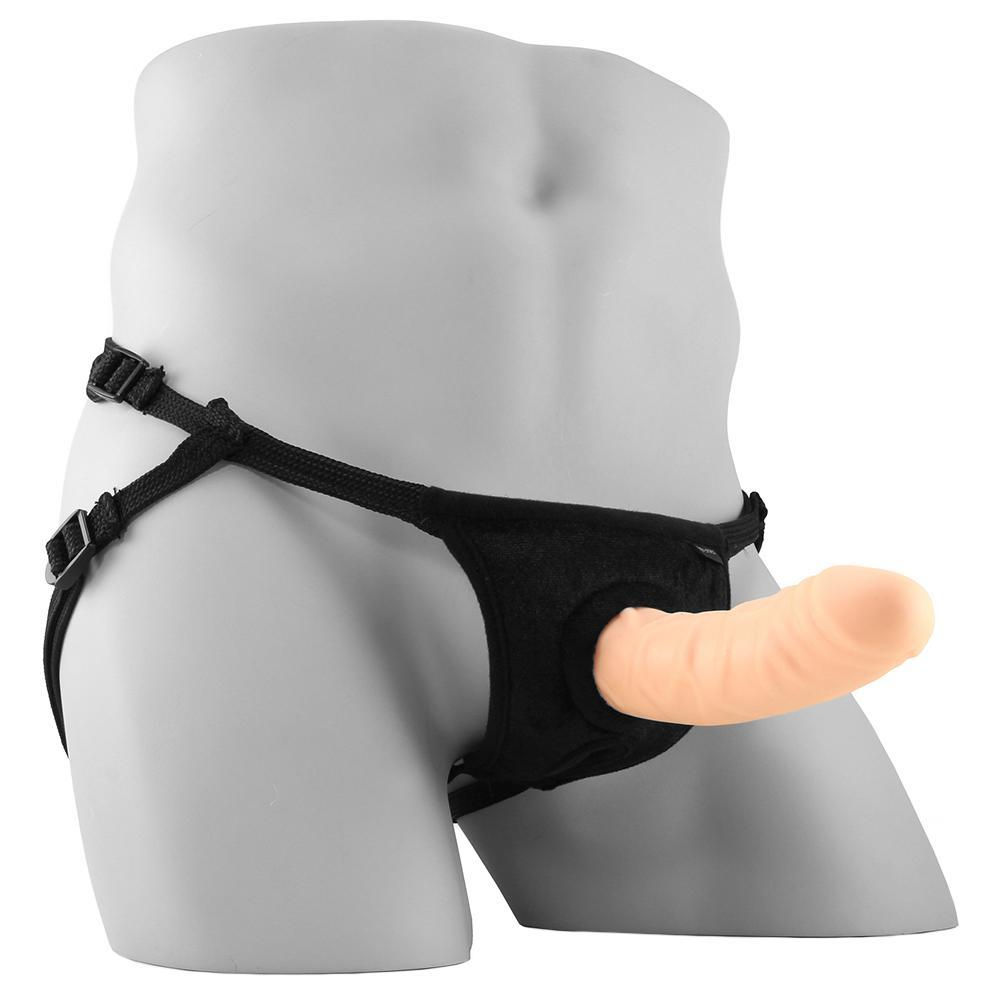 Everlaster Wishbone Hollow Strap-On and Harness