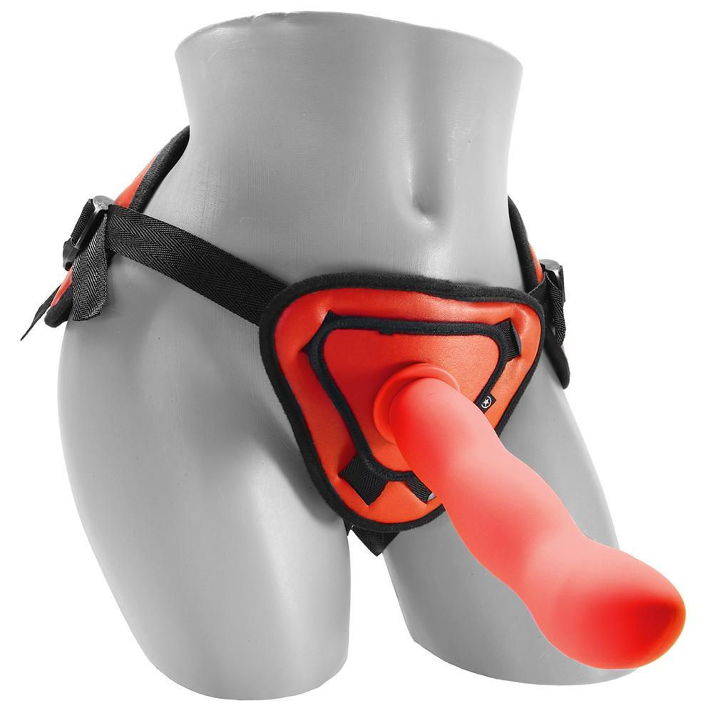 Ouch! Deluxe 8" Silicone Strap-On