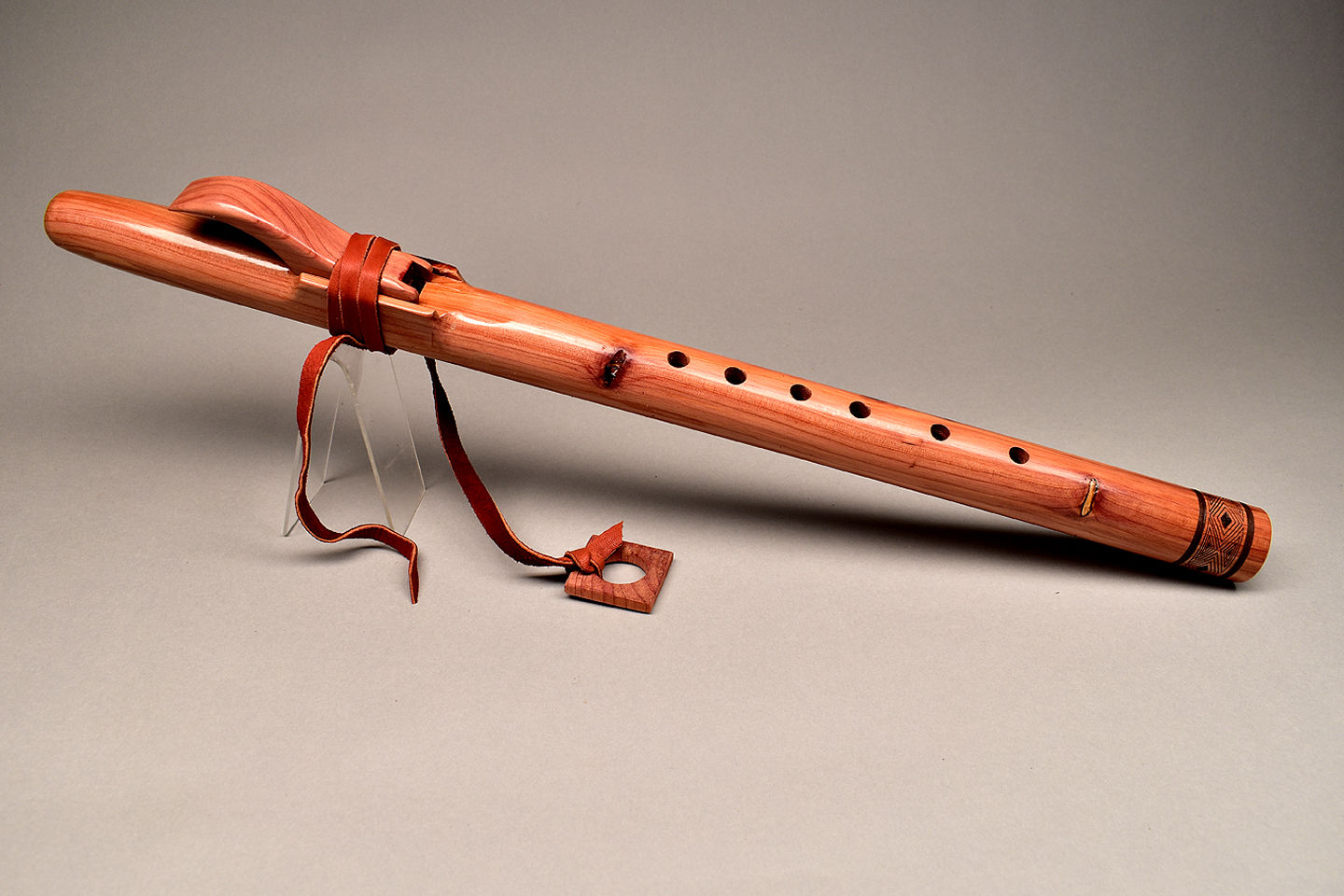 Victorian style G minor Cedar flute