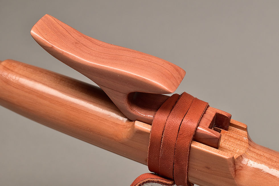 Thumbnail: Cedar Knotted Path Flute - Key of D#/Eb