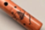 Thumbnail: Cedar Native Style Flute – (Larger Bore, Butterfly Engraving)