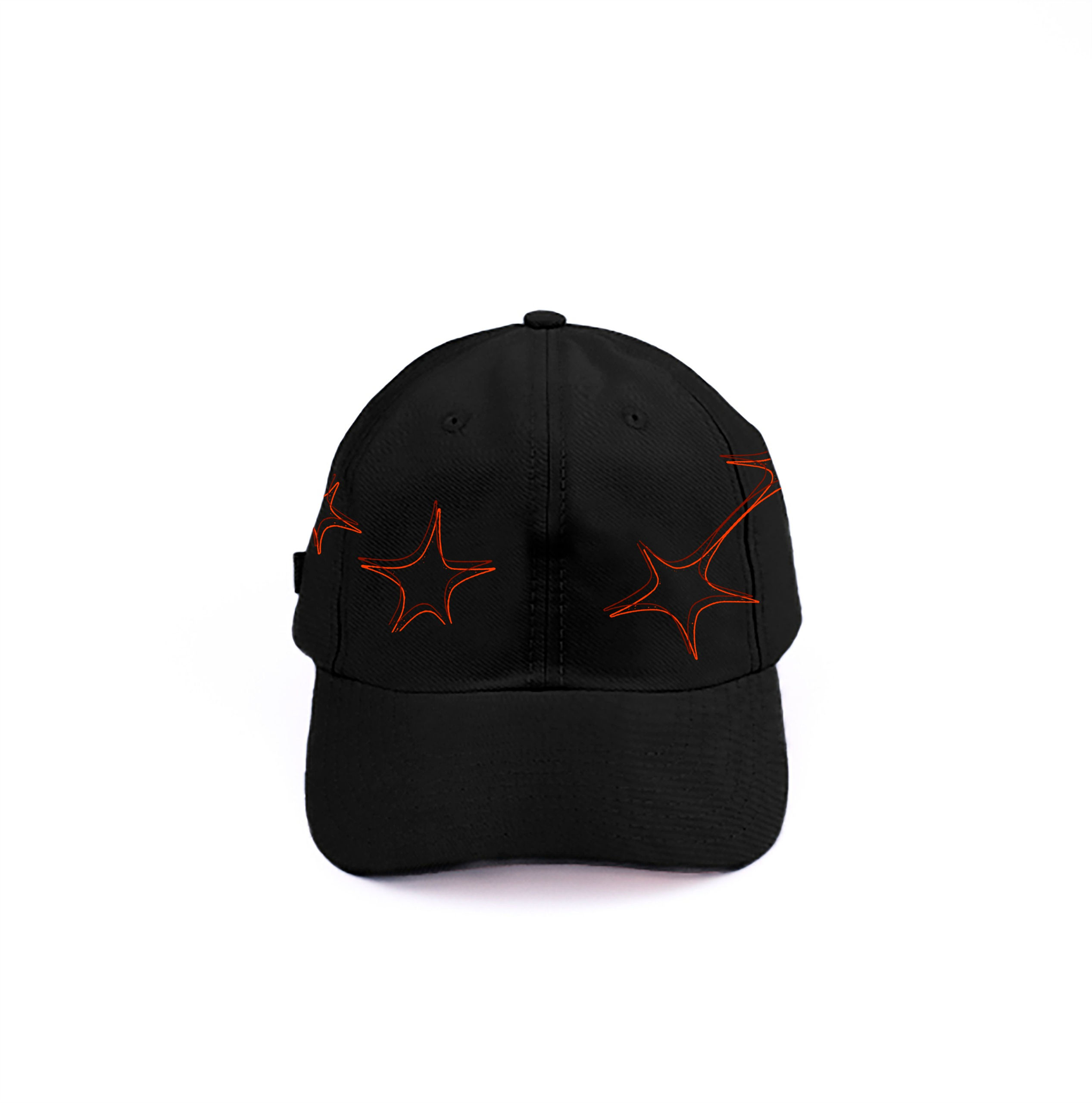 CAP STARS CURVED BRIM