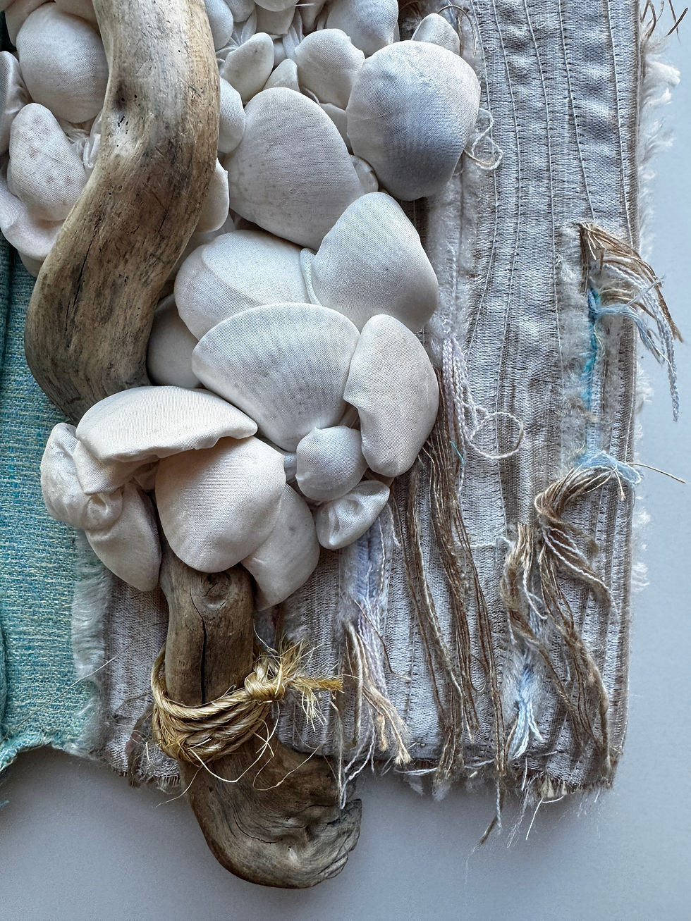 Nokomis Beach Fiber Sculpture close view