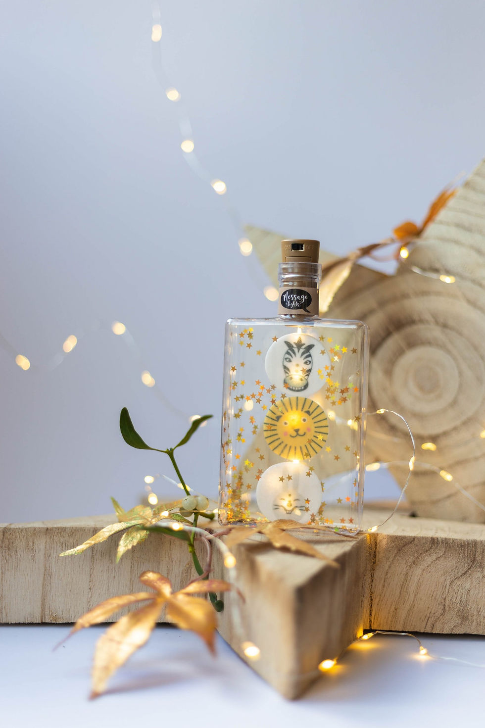 Miniature : MESSAGELIGHTS- Animals  X 5