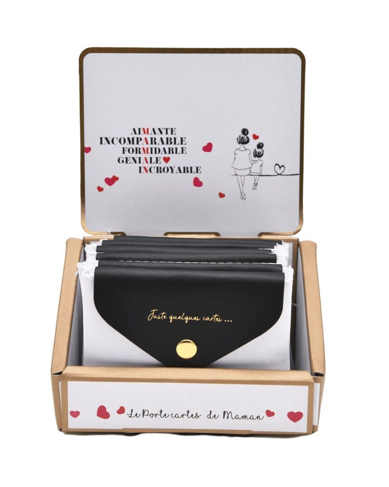 Miniature : STELLA GREEN - Porte Monnaie Maman Rose X12