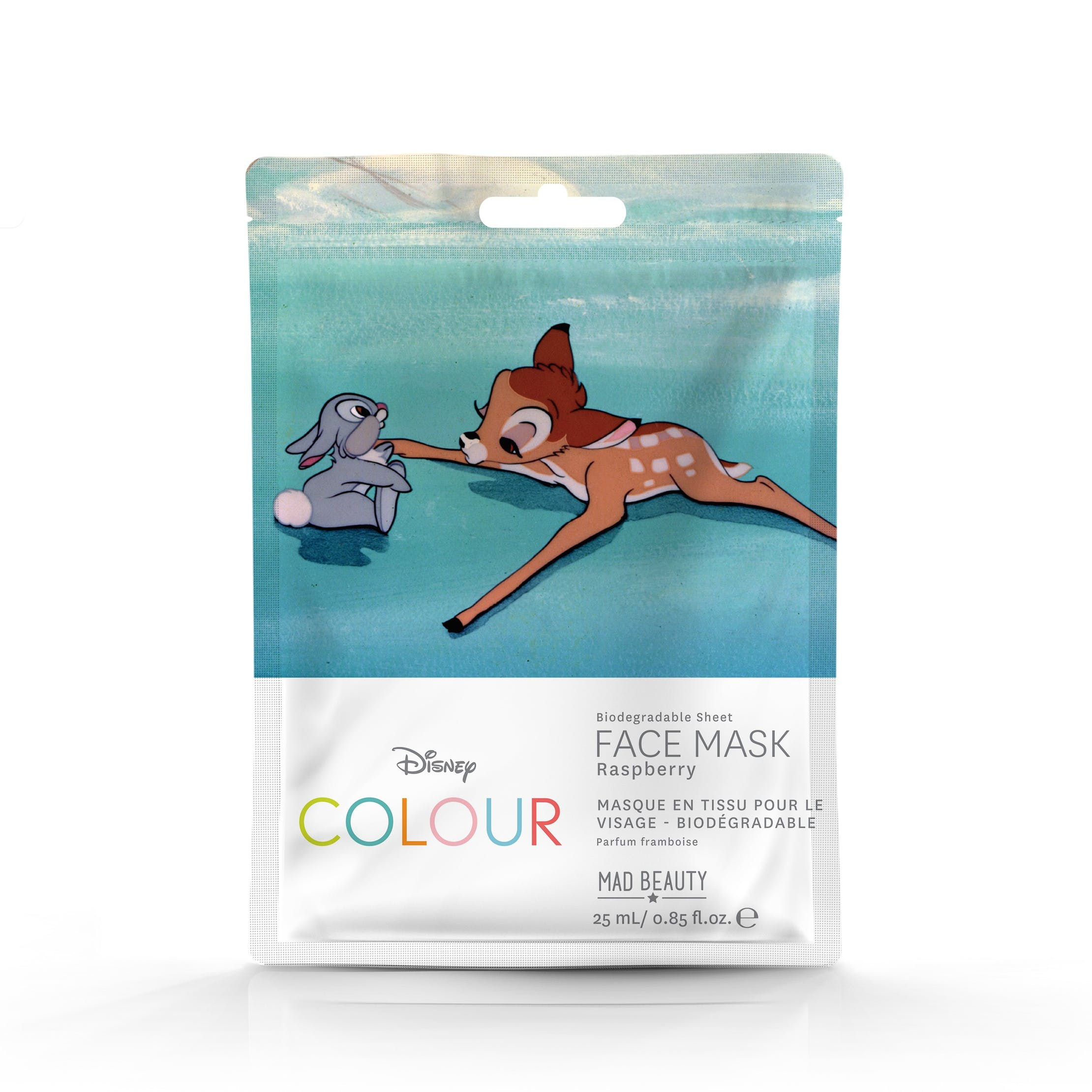 MAD BEAUTY- MASQUE TISSU  COULEUR BAMBI X 12