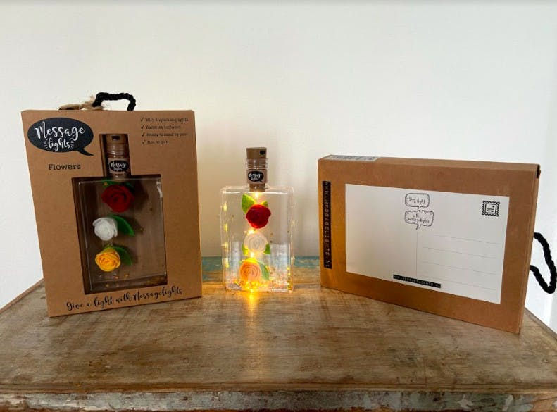 Miniature : MESSAGELIGHTS- Flowers X 5