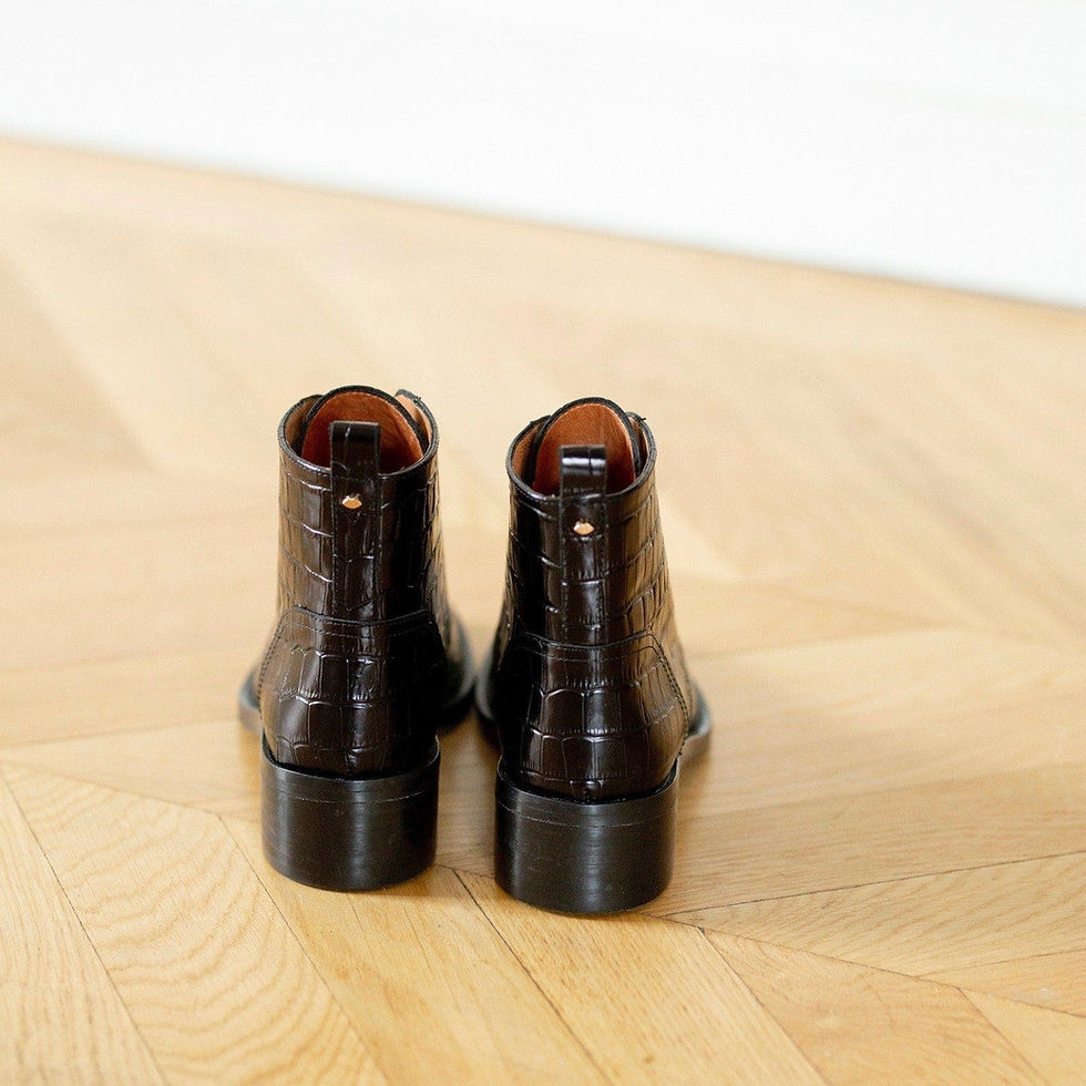 Miniature : BONS BAISERS DE PANAME- Paulette Croco Noir