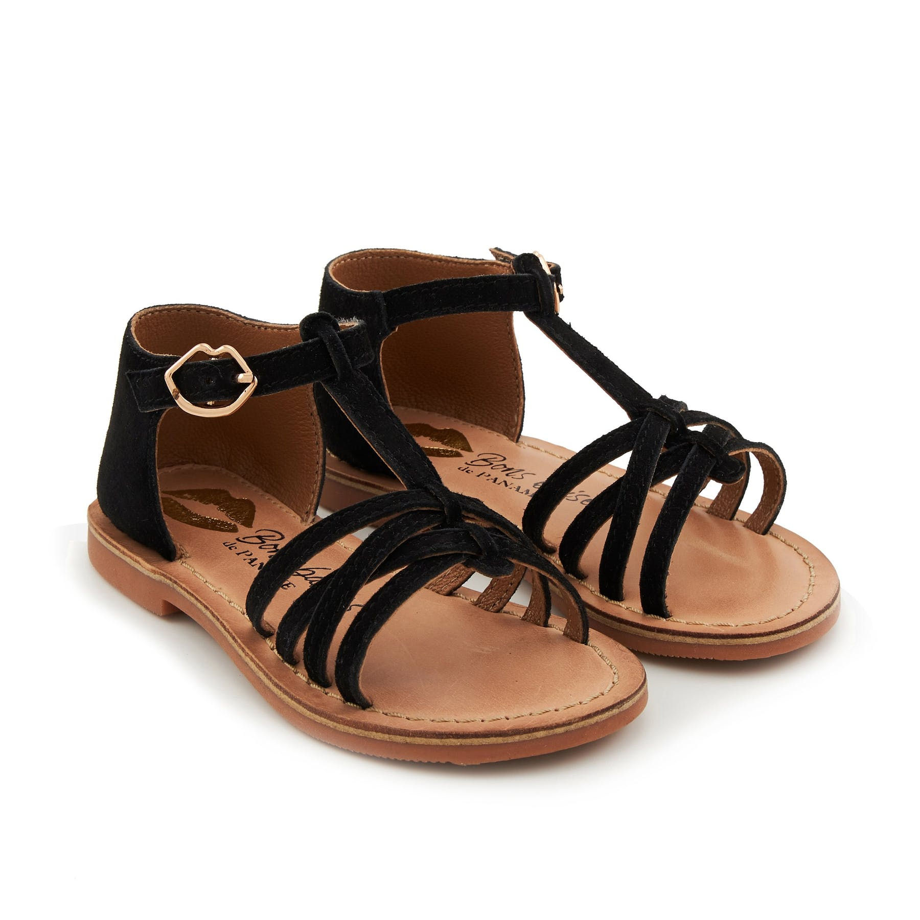 BONS BAISERS DE PANAME- ZOE MINI-NOIR SUEDE