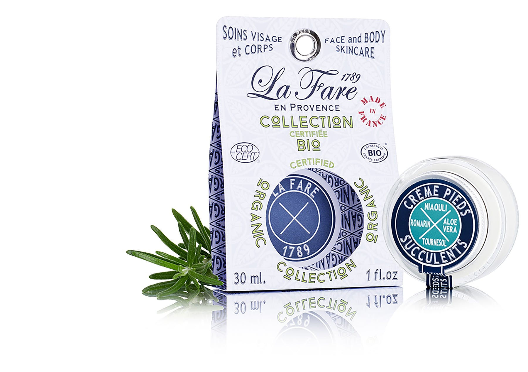 Colis x3 -LA FARE 1789 -Crème pieds succulents 30 ml