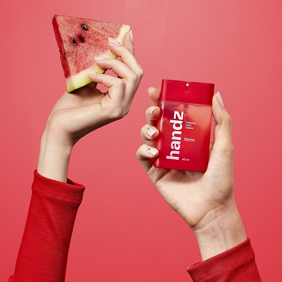 Miniature : HANDZ- Soin Naturel  - Désinfectant  Hydratant mains- Spray Meloniszer