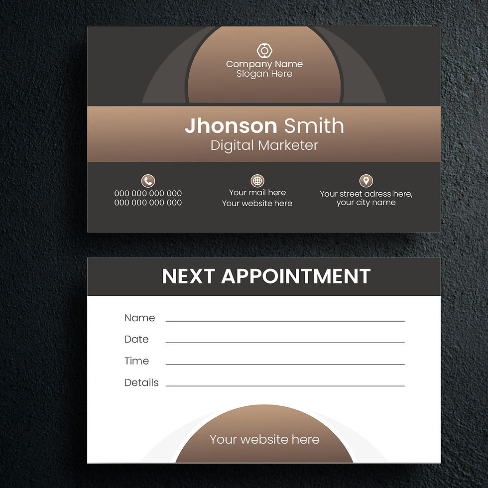 #15 - Appointment Card