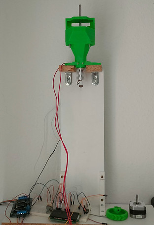 Versuche Granulatextruder