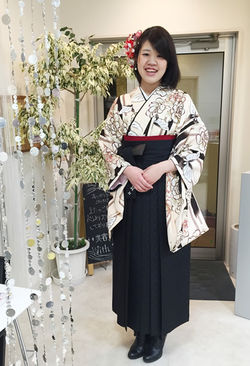 卒業式 袴 和装着付け&ヘアセット