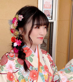 卒業式袴、和装ヘアセット・ヘアアレンジ｜プライベートサロンwith_n｜野々市市下林