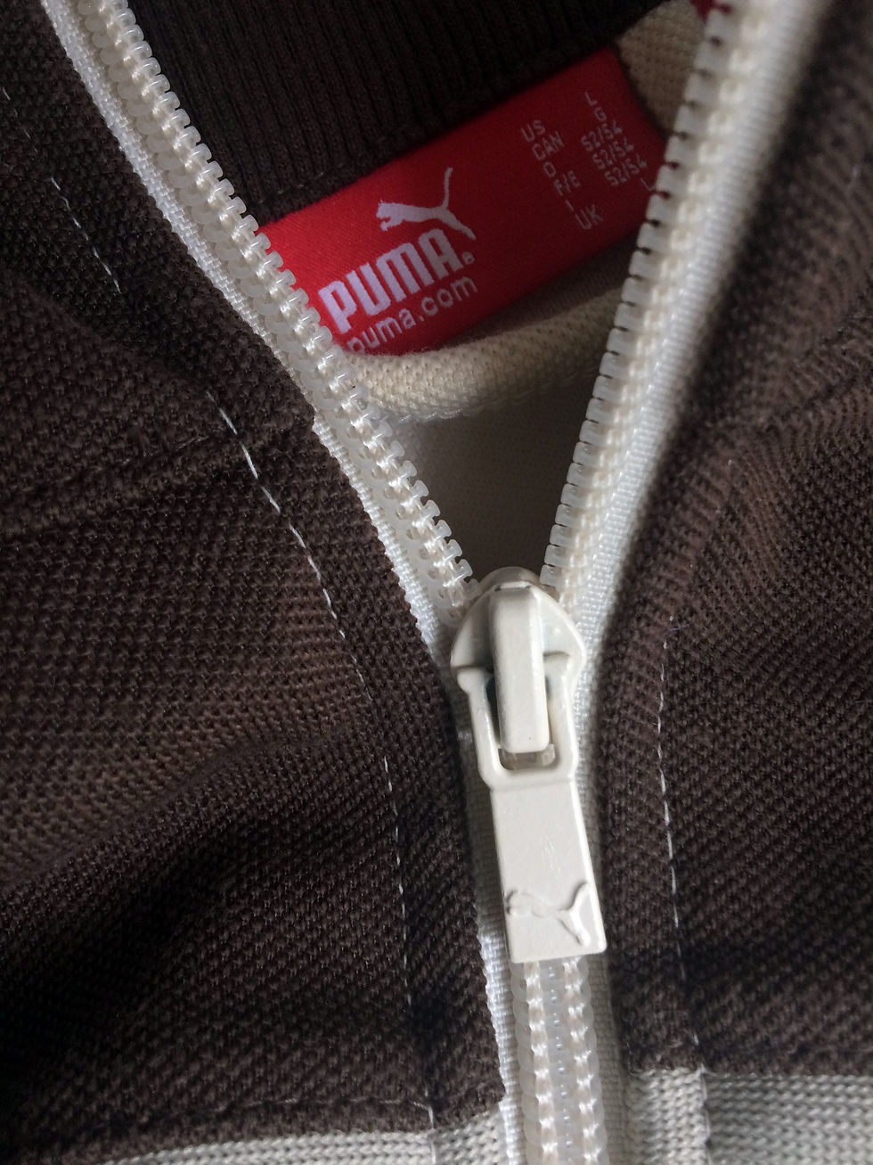 Thumbnail: SPECIAL EDITION PUMA Colorblock Canvas Full Zip Casual Track Jacket