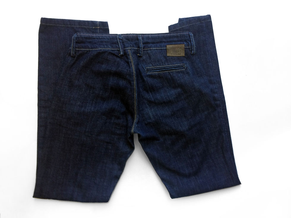 Thumbnail: Meltin Pot Melanie Dark Indigo Premium Denim Jeans