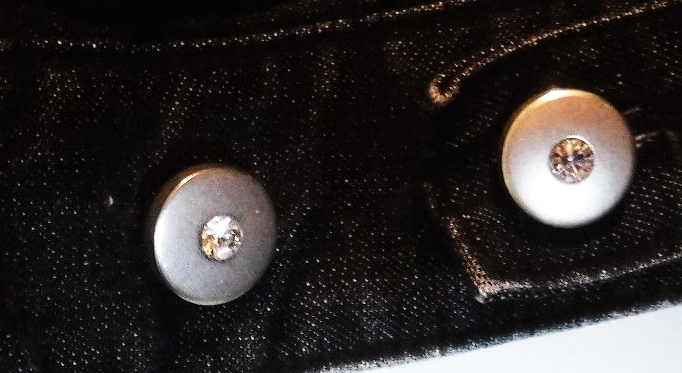 Thumbnail: INC Petite Premium Denim Embellished Skull Crossbones Jean Crop Jacket