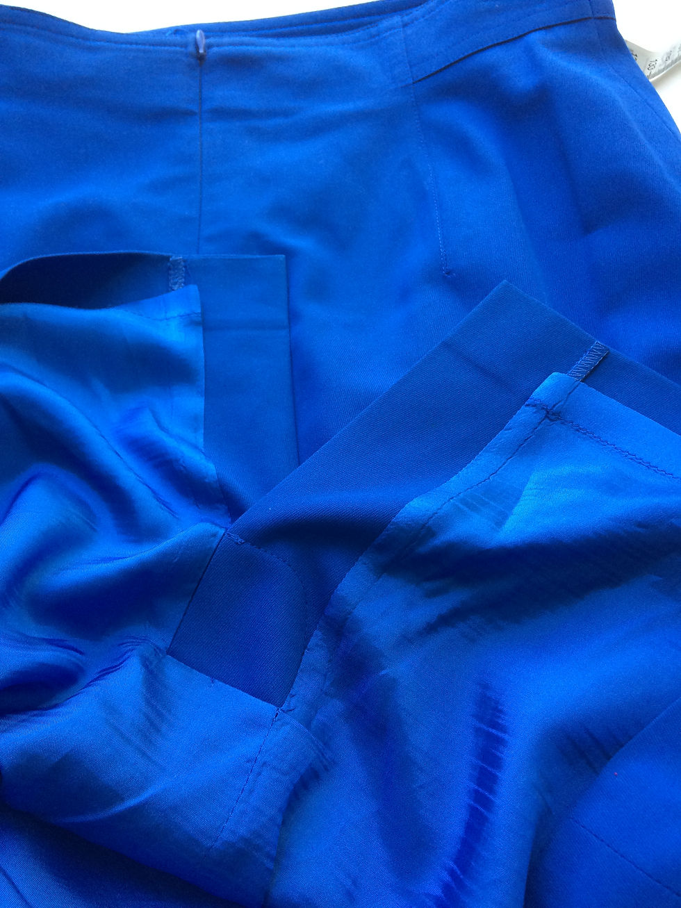 Thumbnail: Vintage ESCADA Margaretha Ley High Waisted Belted Fully Lined Skirt