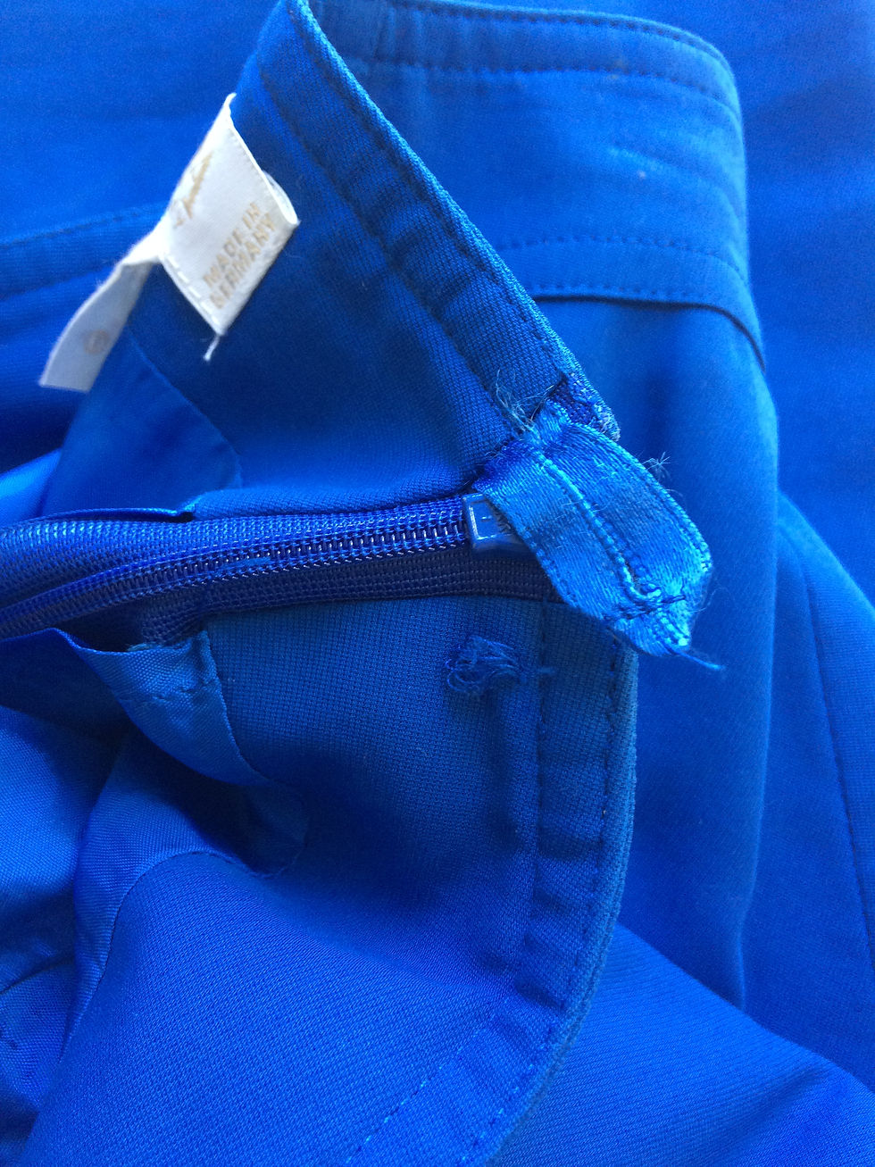 Thumbnail: Vintage ESCADA Margaretha Ley High Waisted Belted Fully Lined Skirt