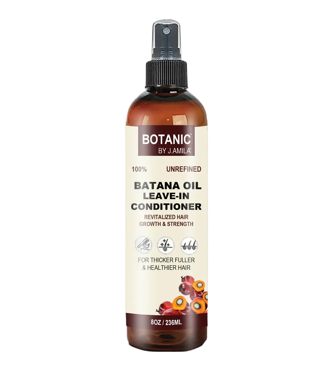 Botanic by J. Amila 100% Unrefined Batana Oil Leave-In Conditioner 8oz