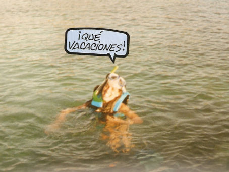 Las vacaciones y el tiempo para una pausa