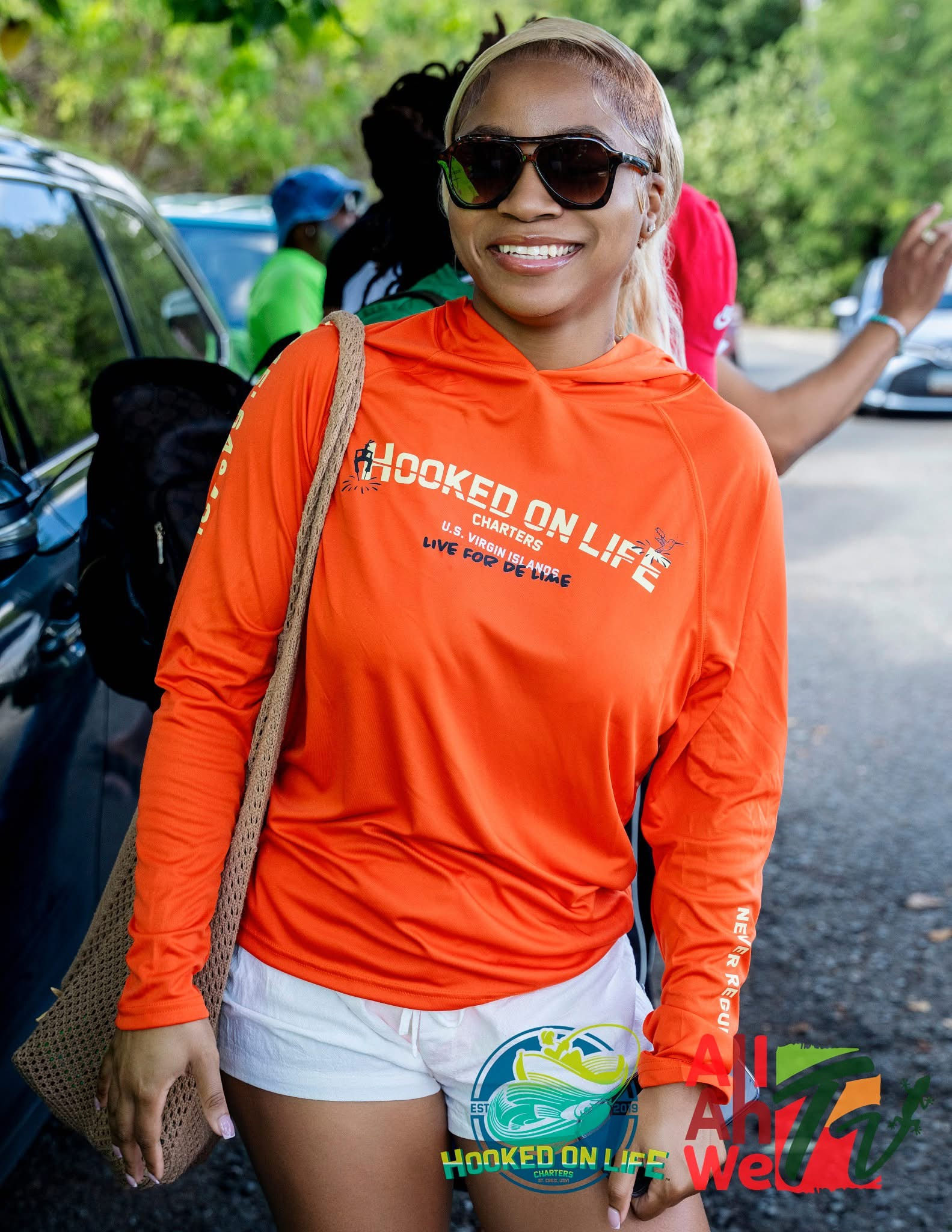 SUNDOWN ORANGE HOODED