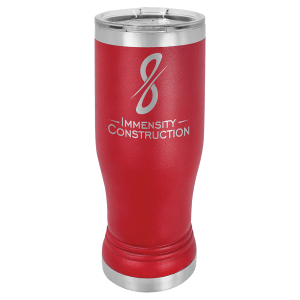 Thumbnail: Engravable Pilsner w/Clear Lid by Polar Camel