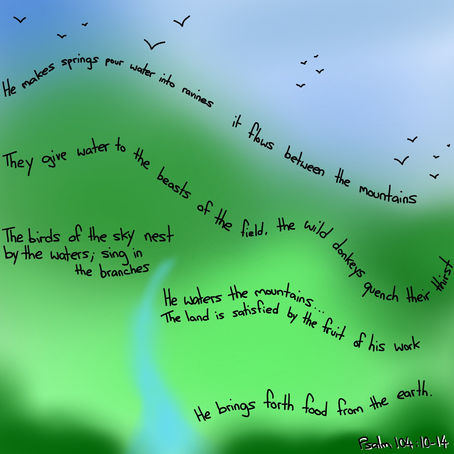 Psalm 104 Painting
