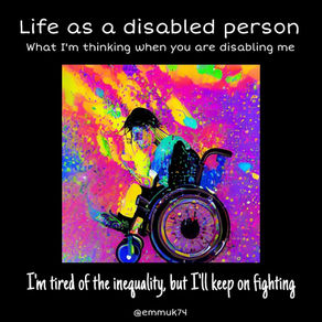 Life as a disabled person - Do We Belong?