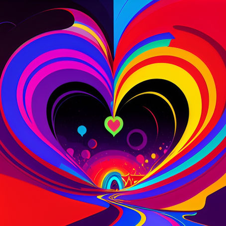 Rainbow Hearts