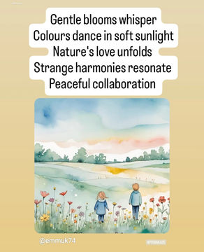 August 2025 Poetry and Paintings