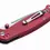 Miniaturbild: Rot gefärbtes Klappmesser mit Clip