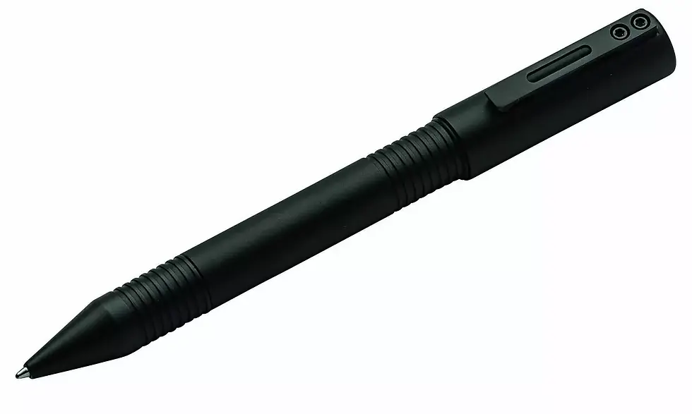 Schwarzes Feuerstahl-Messer