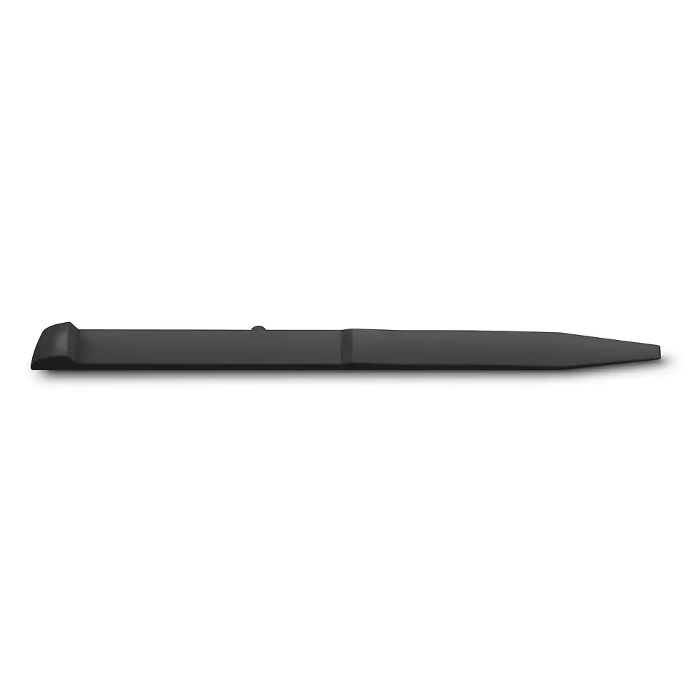 Schwarzes, schlankes Messer