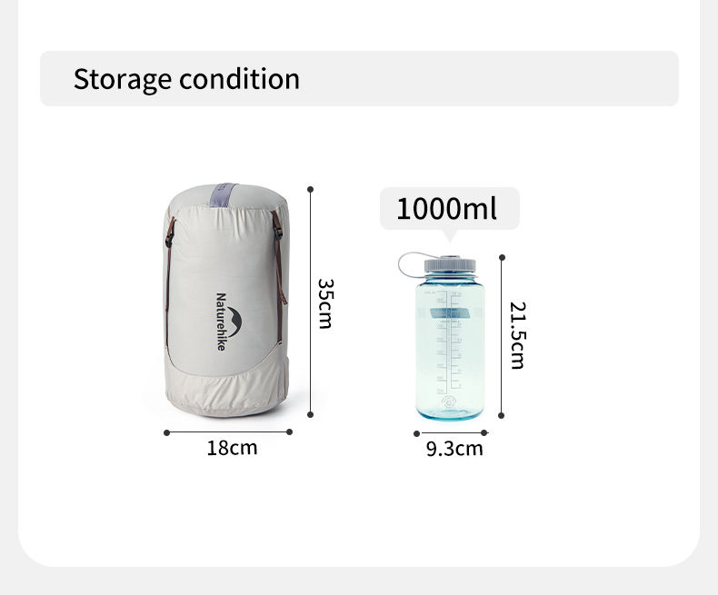 Thumbnail: Naturehike CW400 Down Sleeping Bag | +4.7°C