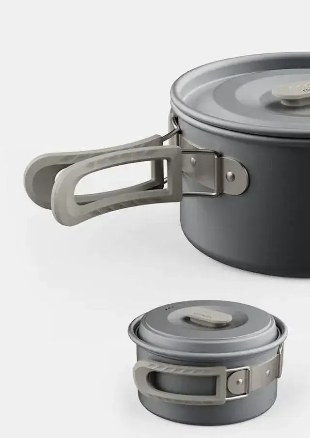 Thumbnail: Naturehike Aluminum Camping Cookware Set | 3-Piece