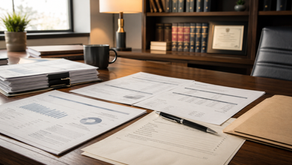 Financial records and legal documents for a New Jersey power of attorney dispute involving suspected elder exploitation and stealing