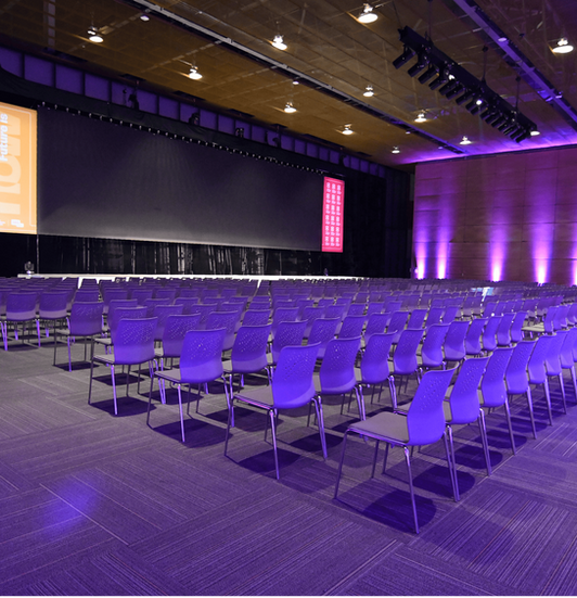 Go Fest conference hall designed by Modulo Zero