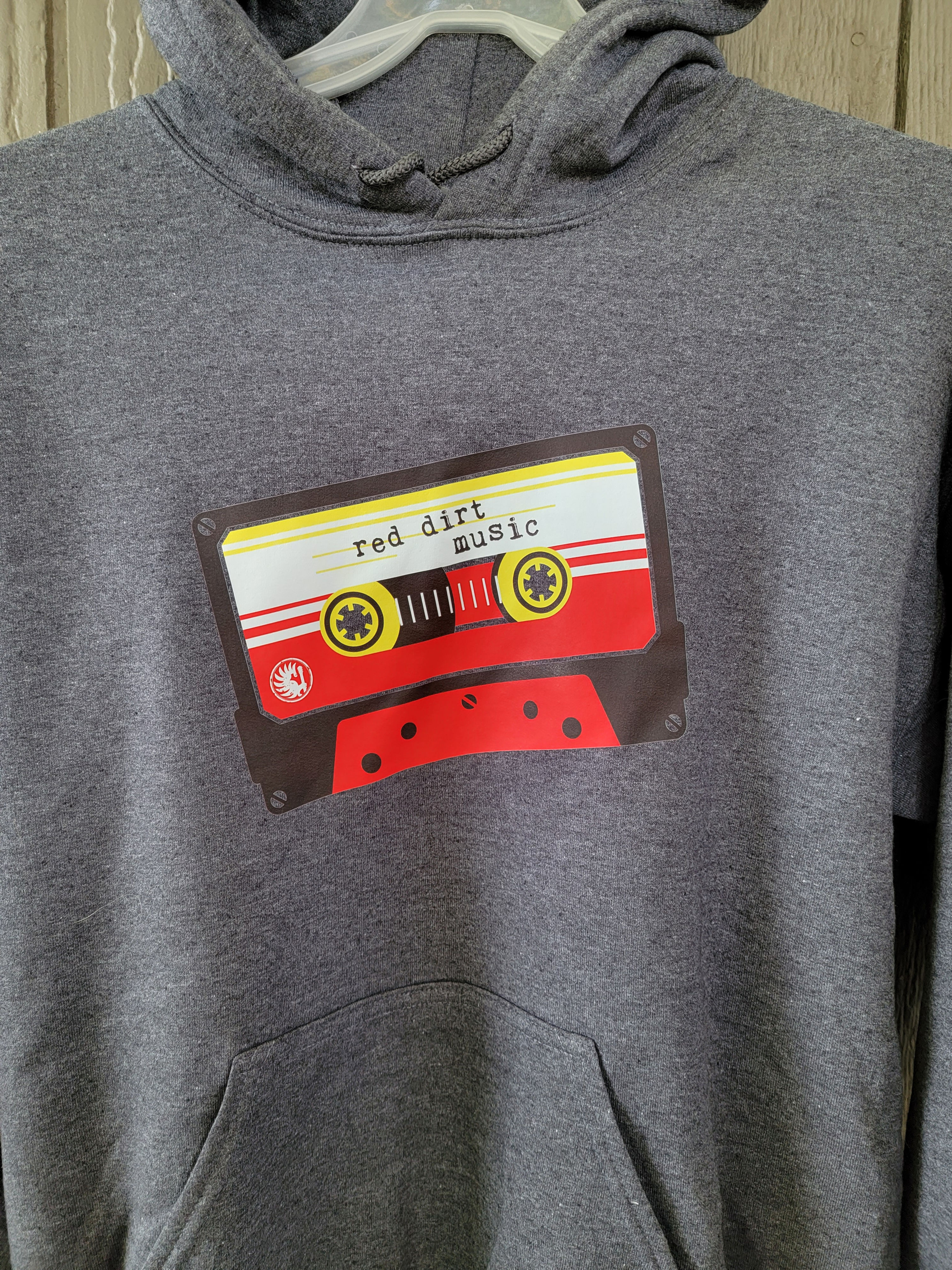Retro Cassette Red Dirt Hoodie