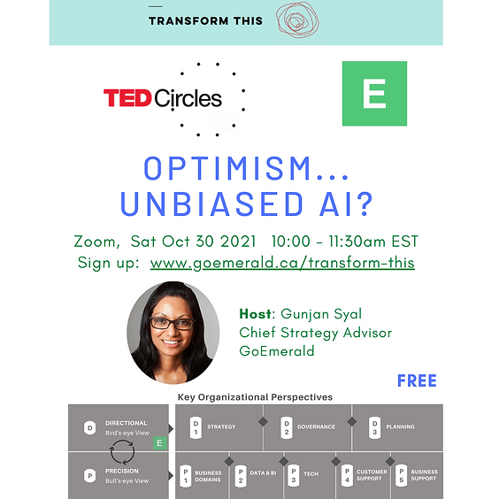 TED Circles: Unbiased AI? (Free)