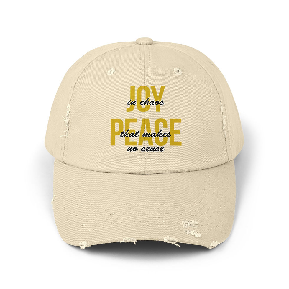 Joy in Chaos - Distressed Cap