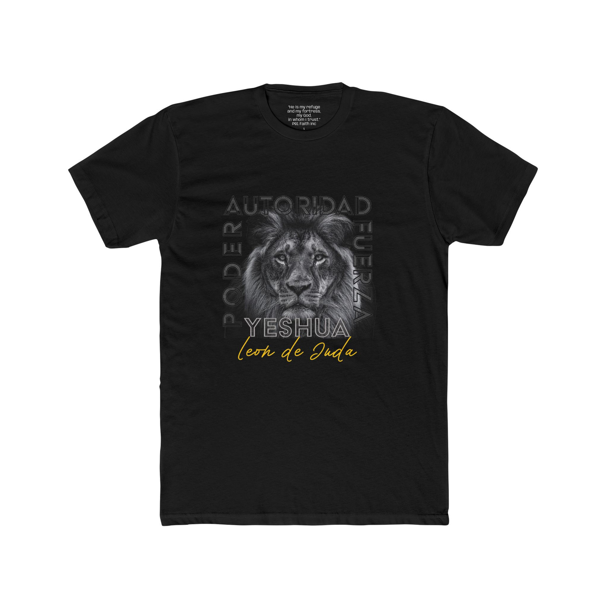 Leon de Juda - Unisex Cotton Crew Tee