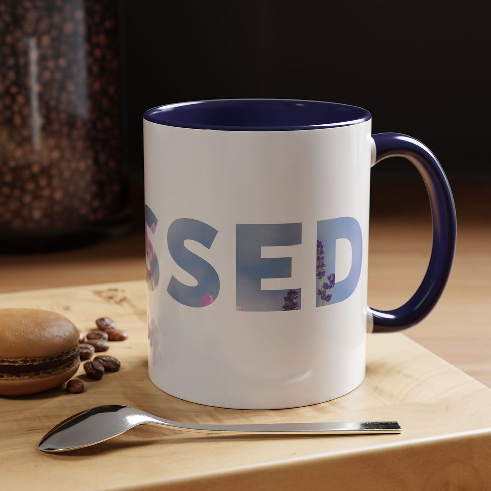 Thumbnail: Blessed Accent Coffee Mug, Perfect Morning Companion
