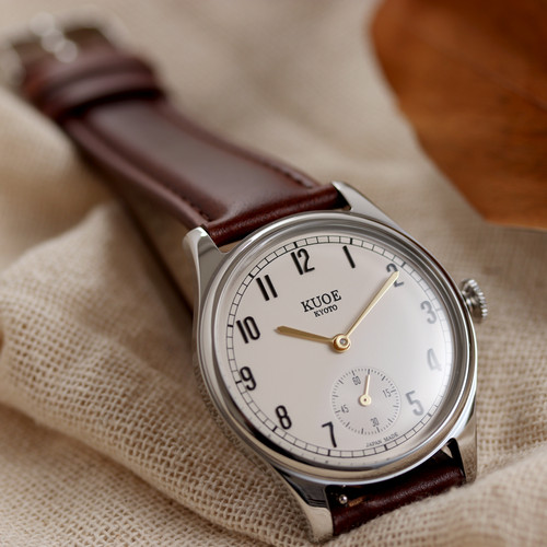 OLD SMITH 90-001 日本製 アラビアインデックス 金針 ブラウン