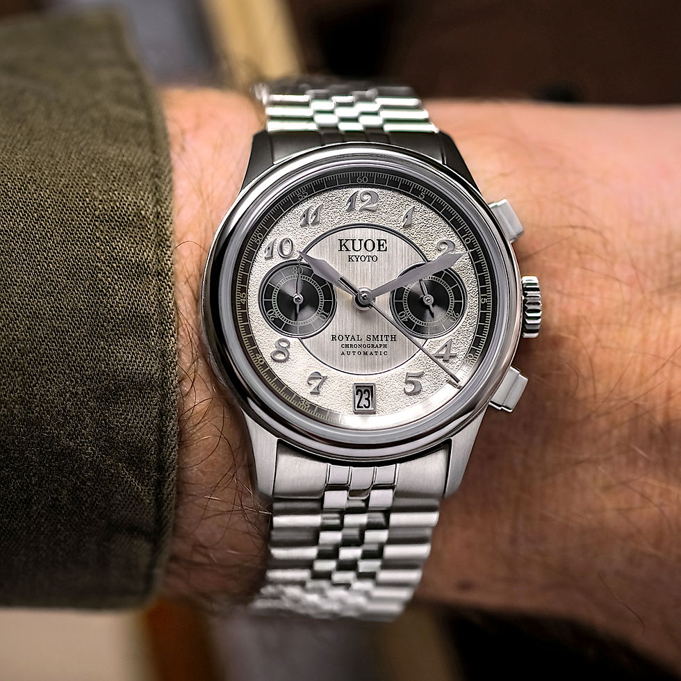 Thumbnail: ROYAL SMITH 90-012 Automatic Chronograph, Panda Dial