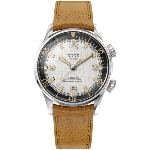 SOMBRERO 90-011 シルバー 20気圧防水 リネン文字盤 | Kuoe Kyoto JP